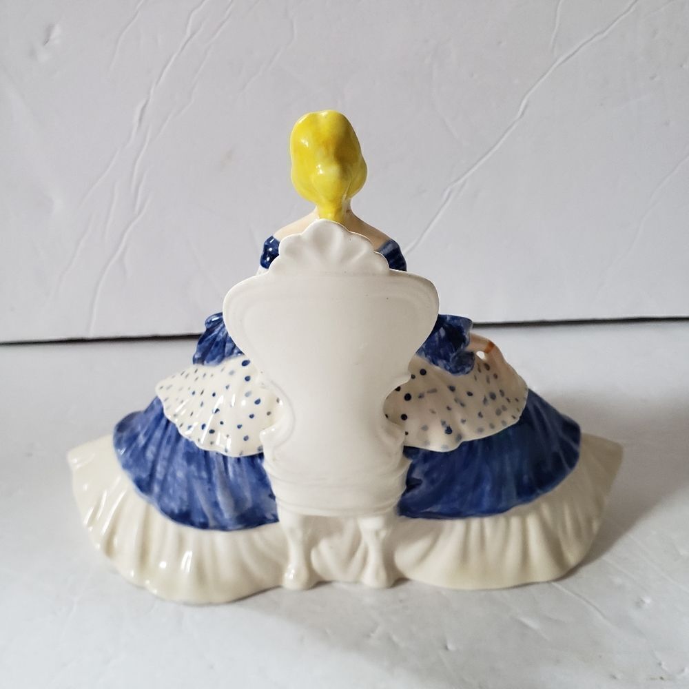 Victorian Lady Trinket Box - Picture 5 of 11